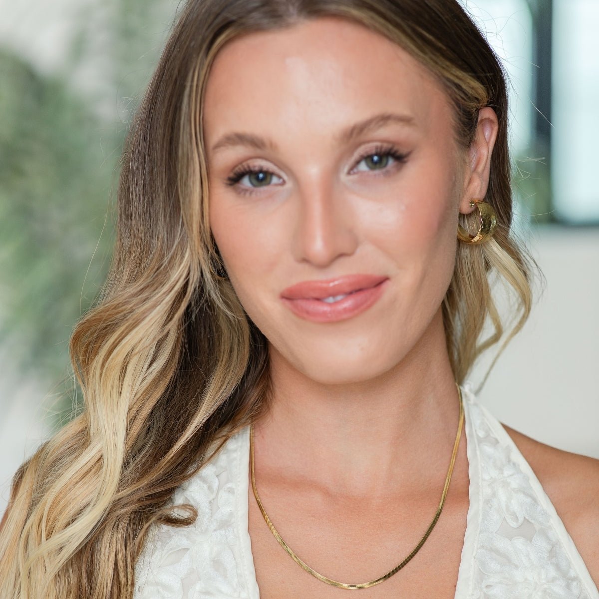 Snake Chain Necklace - Splendid Iris