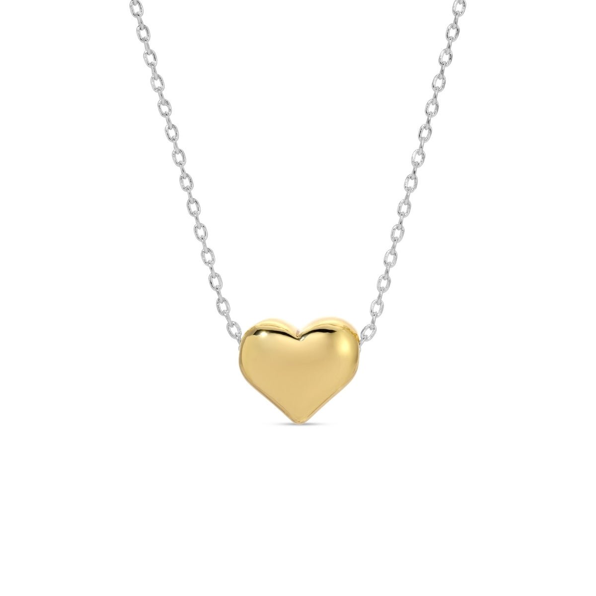 Petite Heart Necklace - Splendid Iris