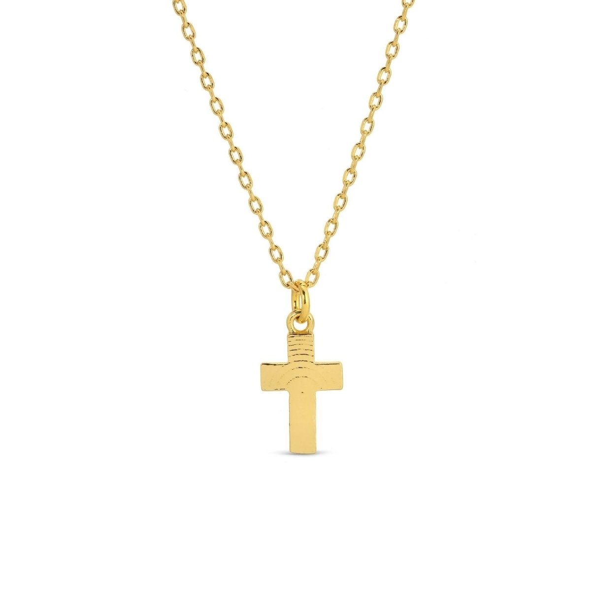 BFF Necklaces - Pair of Cross Necklaces - Splendid Iris