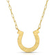 Large Horseshoe Necklace - Splendid Iris