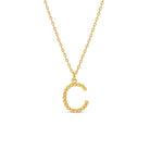 Delicate Initial Pendants - Splendid Iris