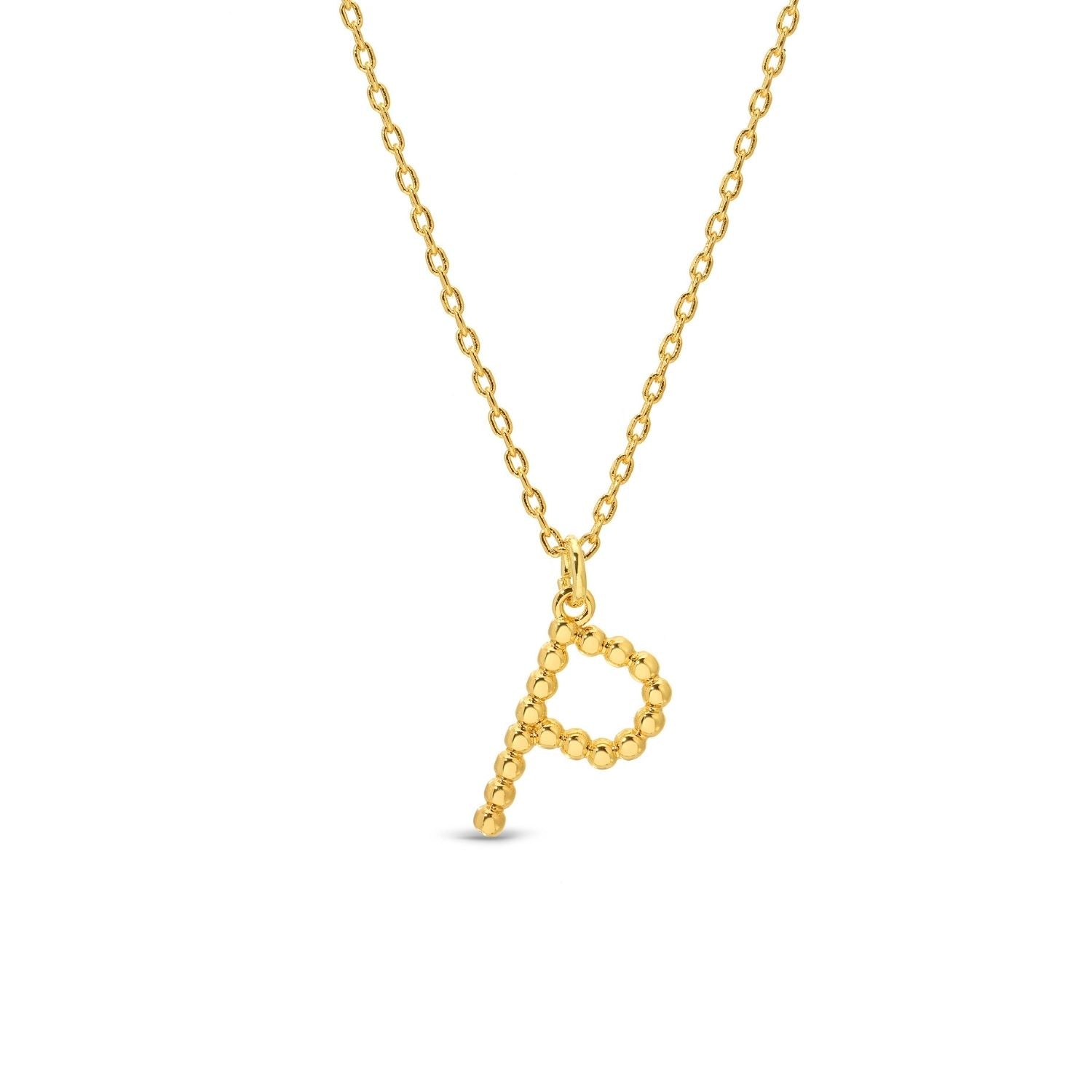 Delicate Initial Pendants - Splendid Iris
