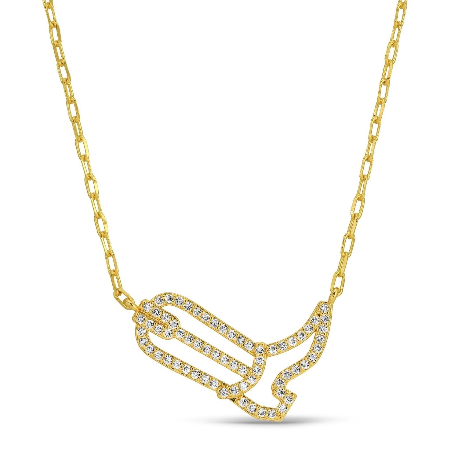 Sparkly Cowgirl Boot Necklace - Splendid Iris
