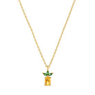 Delicate Pineapple Necklace - Splendid Iris