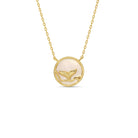 Whale's Tail Shell Necklace - Splendid Iris