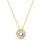 Bold Contemporary Faux Diamond Necklace - Splendid Iris