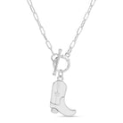 Cowgirl Pendant Necklace with Toggle Closure - Splendid Iris