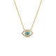 Small Evil Eye Necklace - Splendid Iris