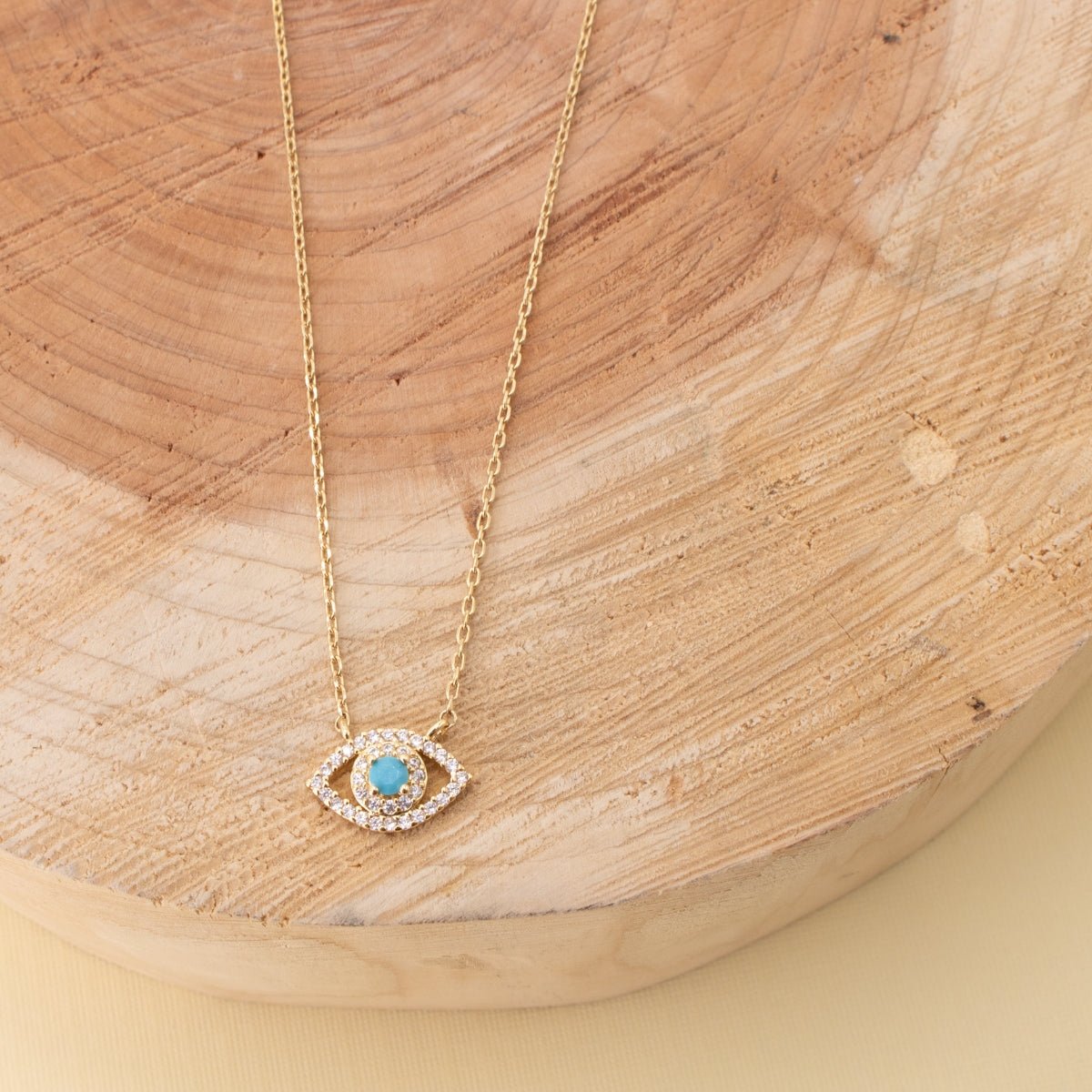 Small Evil Eye Necklace - Splendid Iris