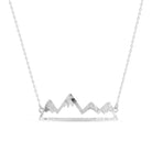 Gilded Mountain Scene Necklace - Splendid Iris