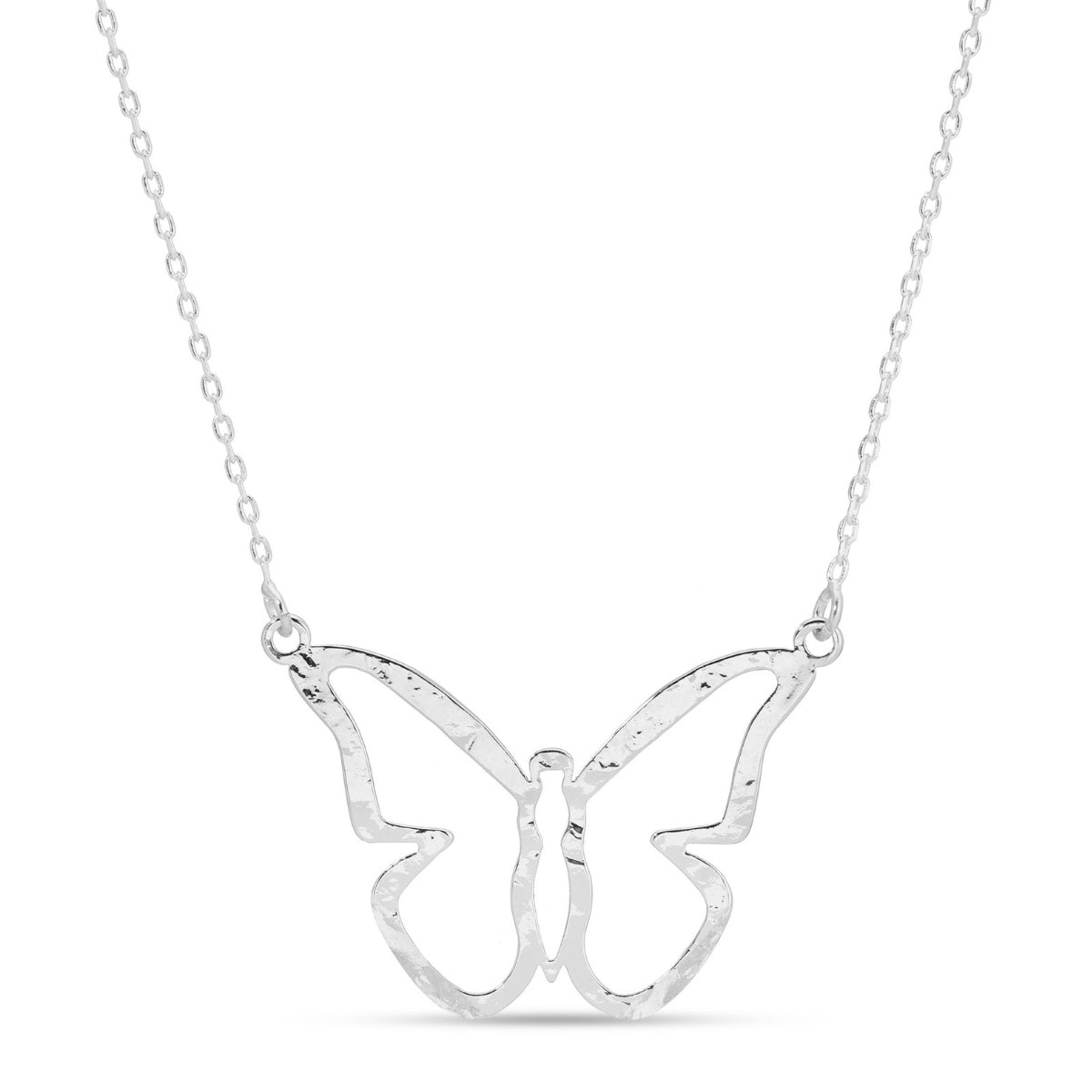 Gilded Butterfly Necklace - Splendid Iris