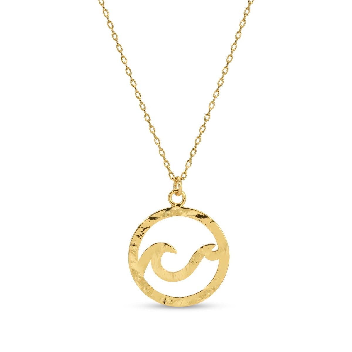 Gilded Wave Necklace - Splendid Iris