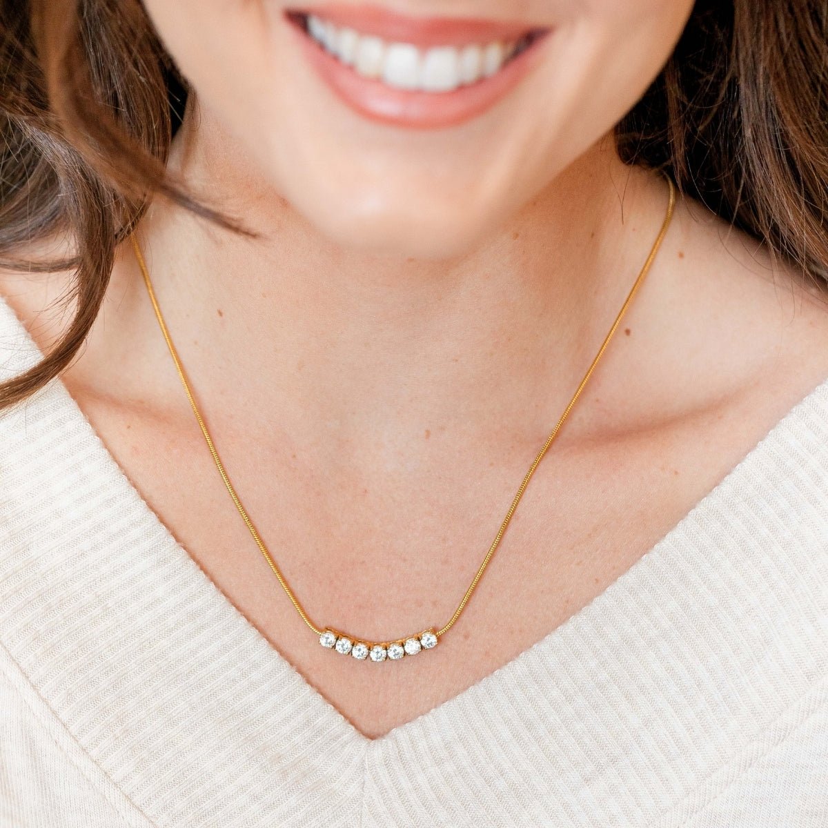 Stainless Steel CZ Necklaces | Unique Gifts for Her – Splendid Iris