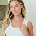 Coastal Charm Seashell & Pearl Necklace - Splendid Iris