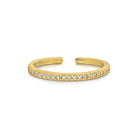 Ultra Delicate Pavé Ring - Splendid Iris