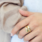 Adjustable Wrap Ring - Splendid Iris