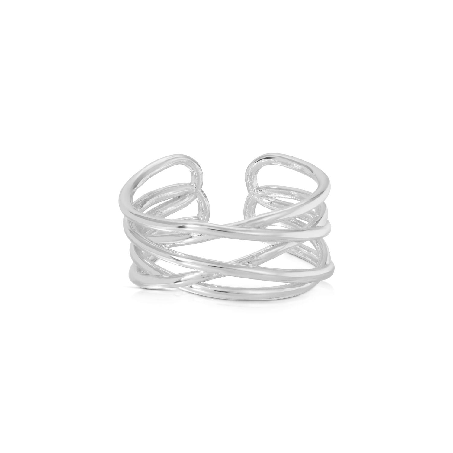 Multi Layer Adjustable Ring - Splendid Iris