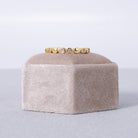 Delicate Cubic Zirconia Adjustable Ring - Splendid Iris