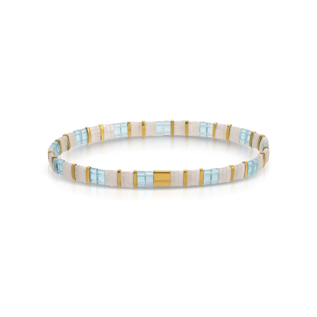 Miyuki Tila Bracelets - Splendid Iris