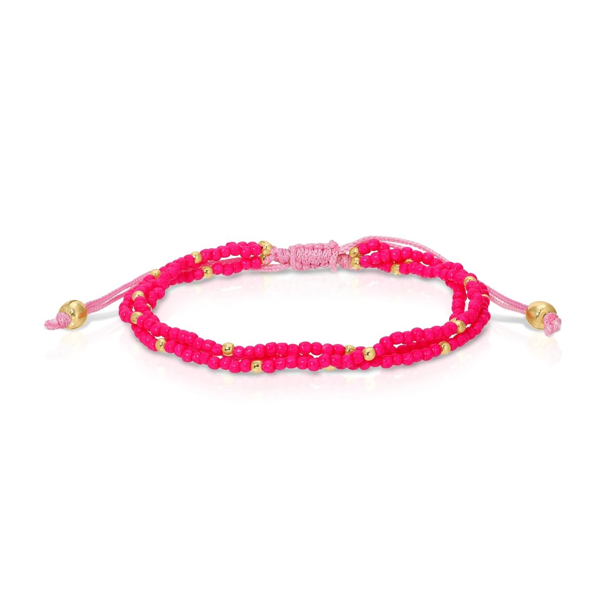 Adjustable Seed Bead Bracelets - Splendid Iris