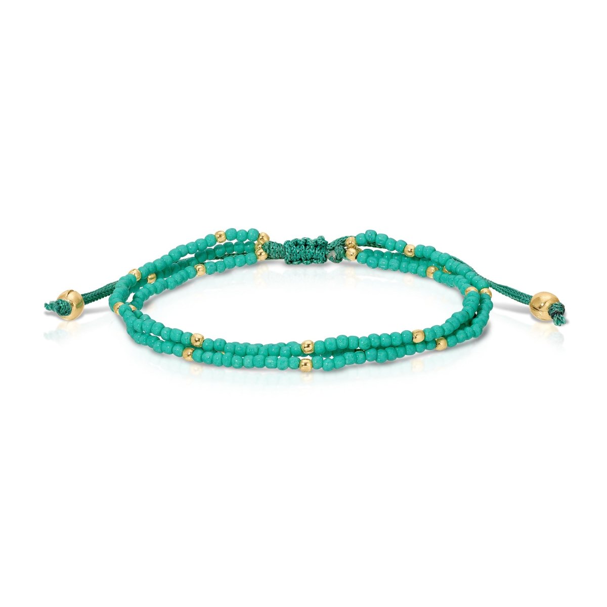 Adjustable Seed Bead Bracelets - Splendid Iris