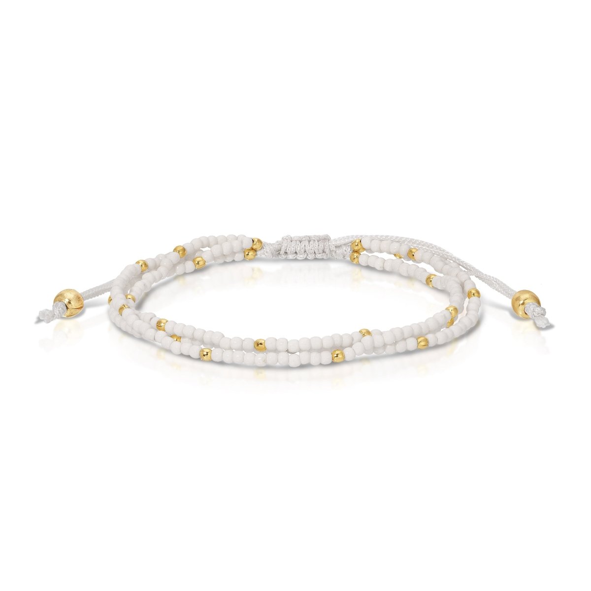 Adjustable Seed Bead Bracelets - Splendid Iris