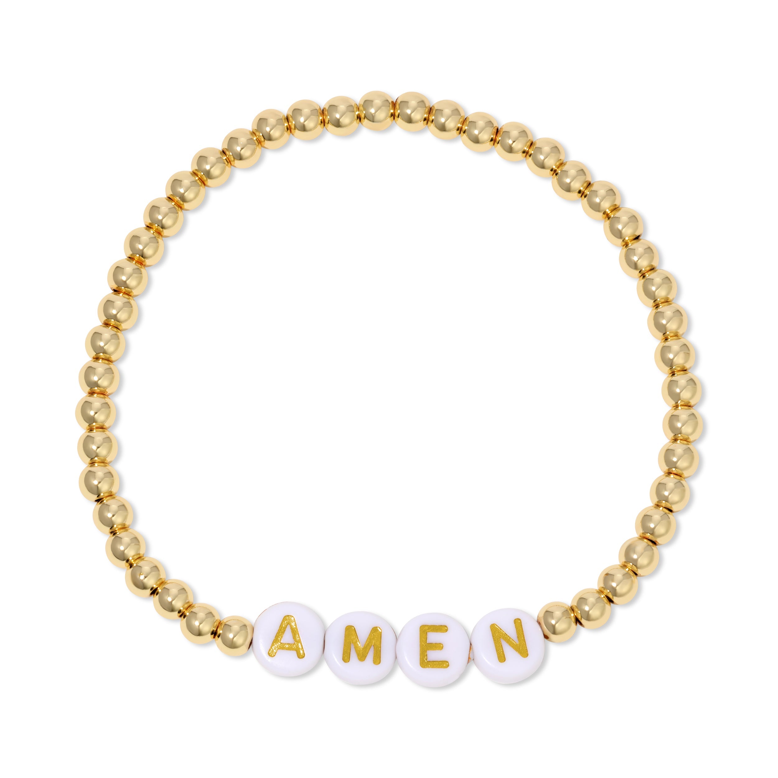 AMEN Beaded Bracelet - Splendid Iris