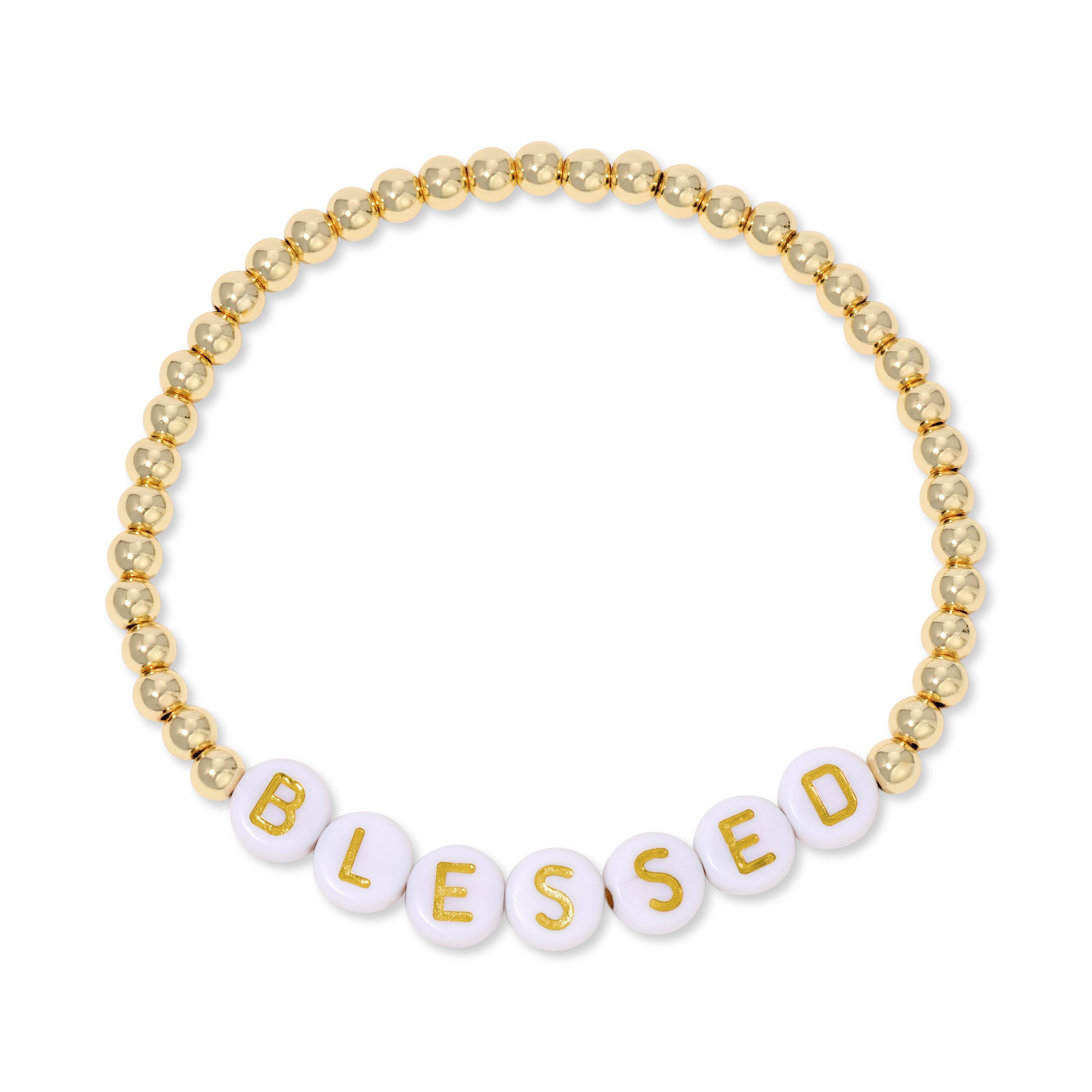 BLESSED Beaded Bracelet - Splendid Iris