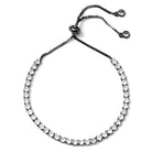 3mm Pulley Tennis Bracelet - Splendid Iris