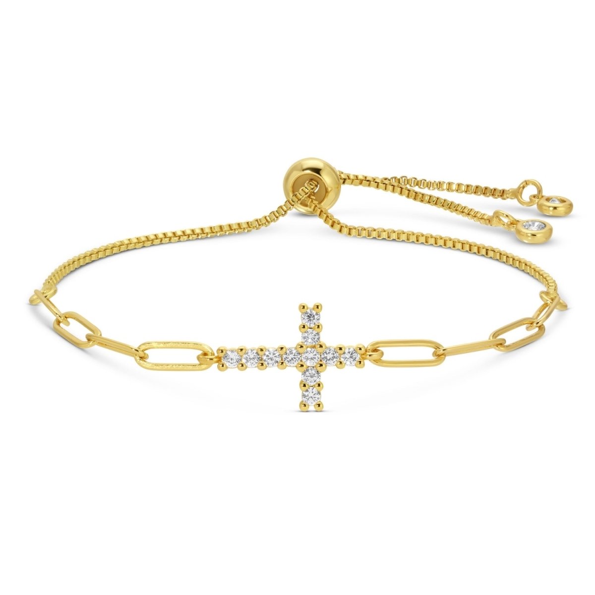 Cross Pulley Bracelet - Splendid Iris