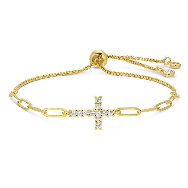 Gold-Plated Cross Bracelets | Gifts Under $25 for Women – Splendid