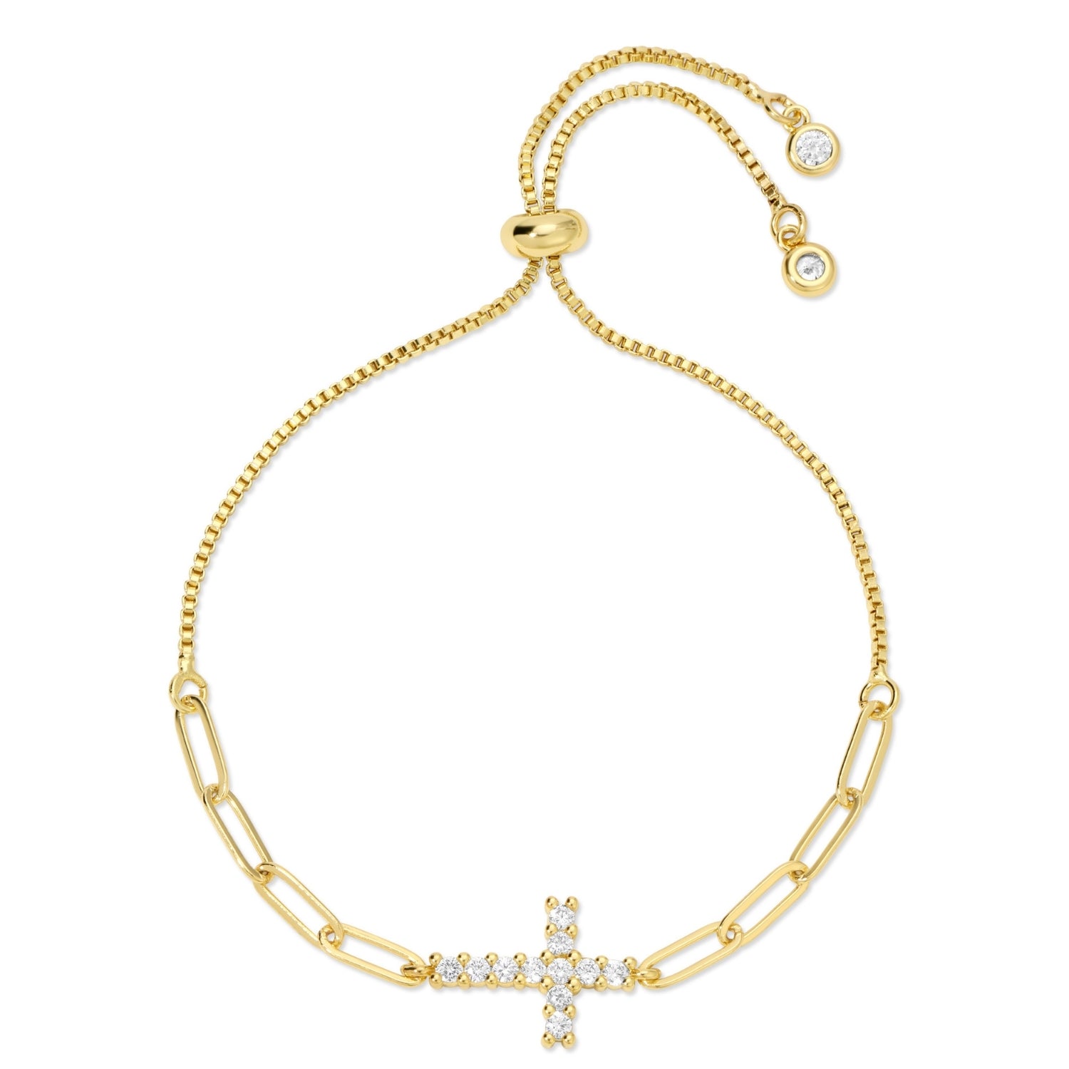Cross Pulley Bracelet - Splendid Iris