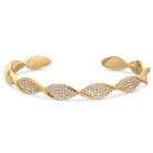 Twisted Pave Cuff Bracelet - Splendid Iris