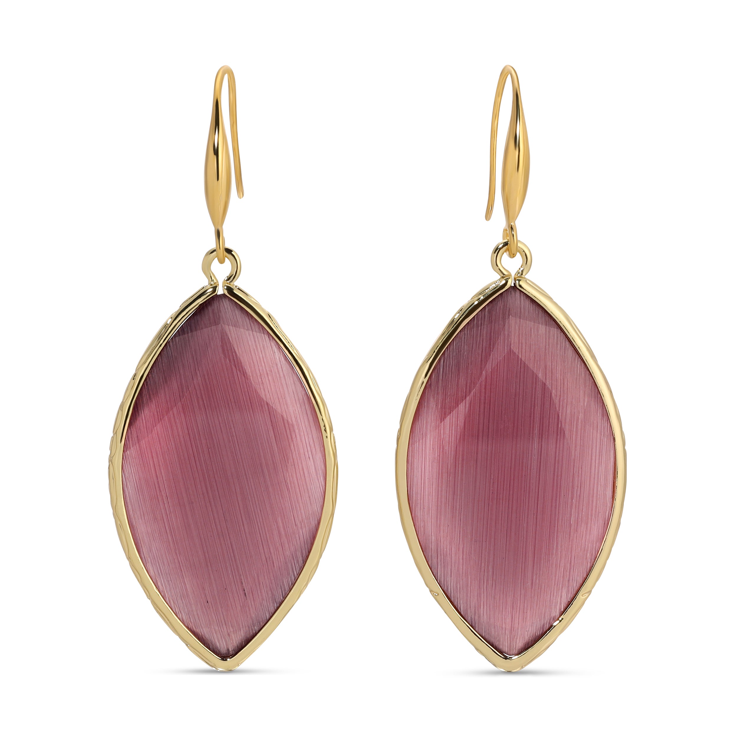 Jordan, Stone Earrings - Splendid Iris