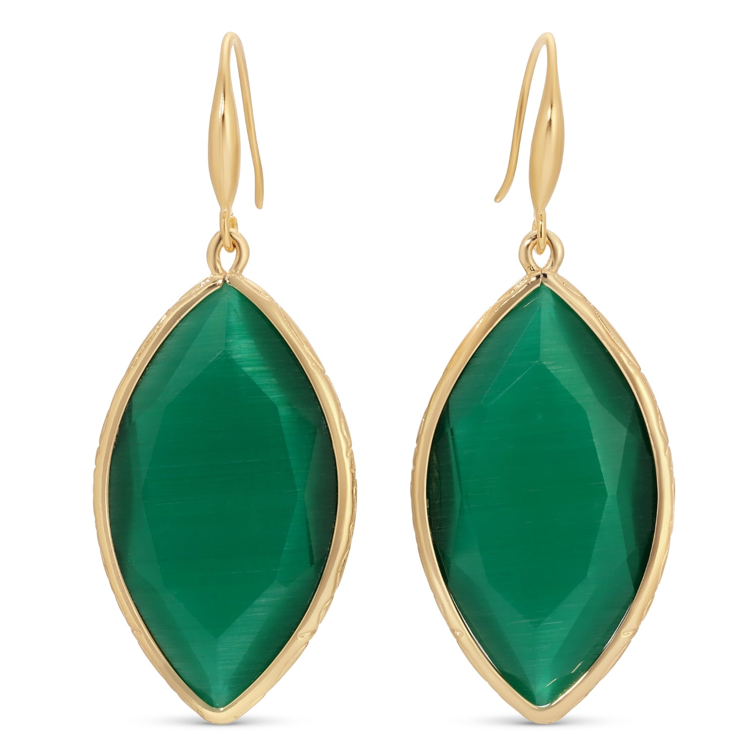 Jordan, Stone Earrings - Splendid Iris