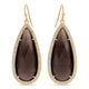 Phoebe Long Shimmer Stone Earrings - Splendid Iris
