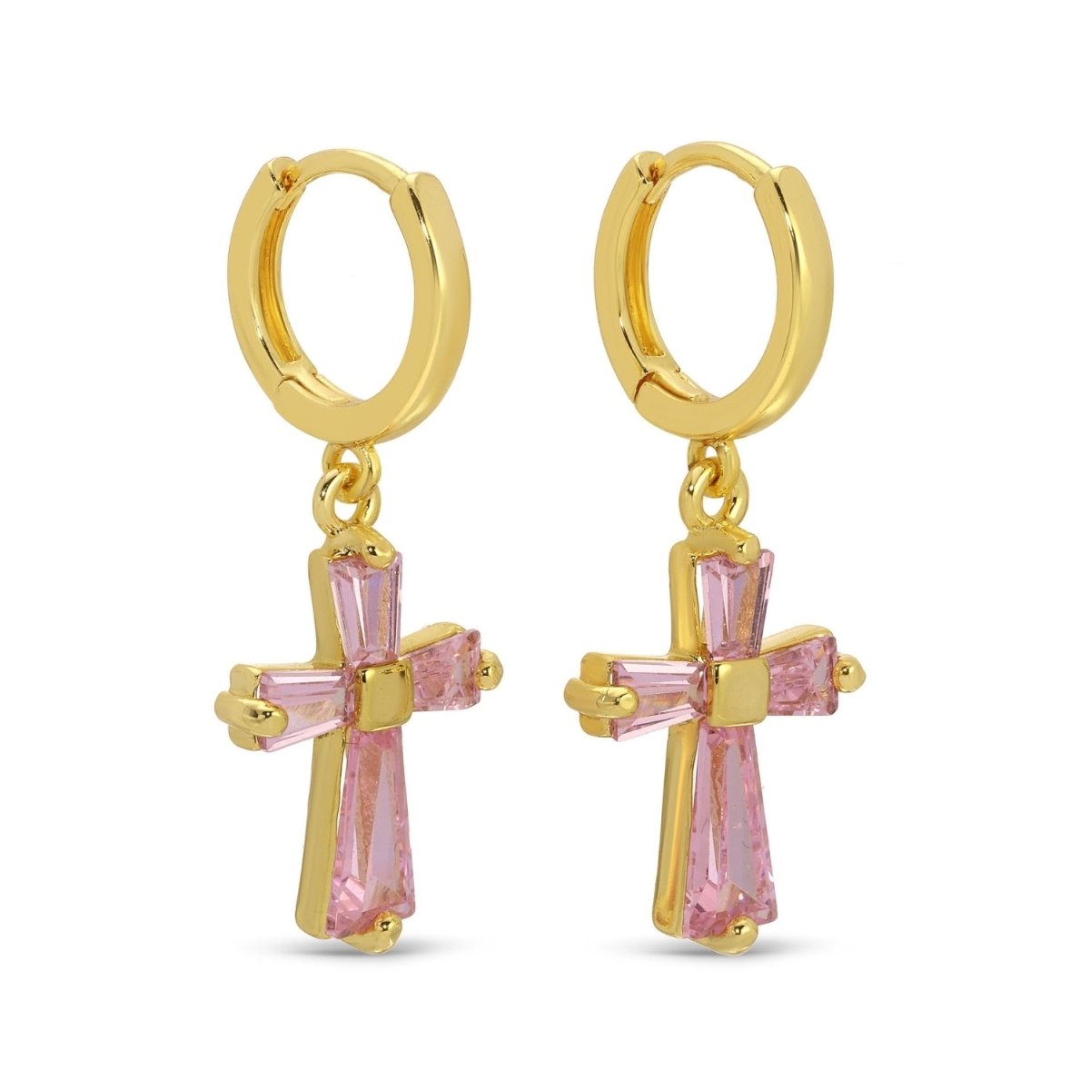 Feel the Connection Cross Huggies - Splendid Iris