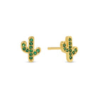 Cactus Velvet Stud Gift Set - Splendid Iris