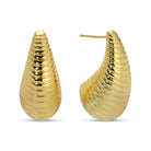 Trending Teardrop Stud Earrings - Splendid Iris