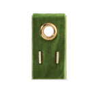 Pave Bar Studs on Velvet Gift Tag - Splendid Iris