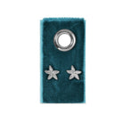 Starfish Studs on Velvet Gift Tag - Splendid Iris