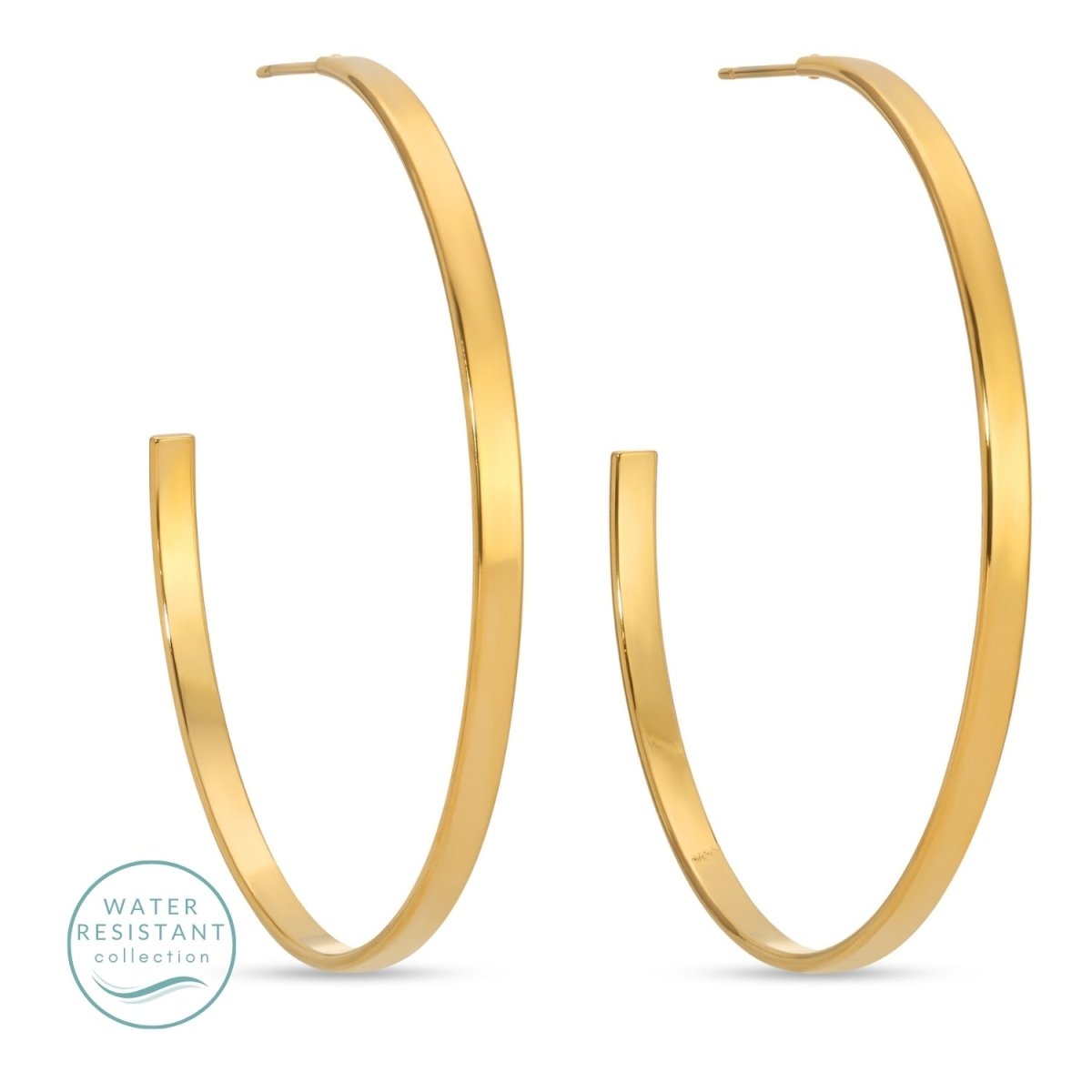 Flat Hoops - Water Resistant - Splendid Iris