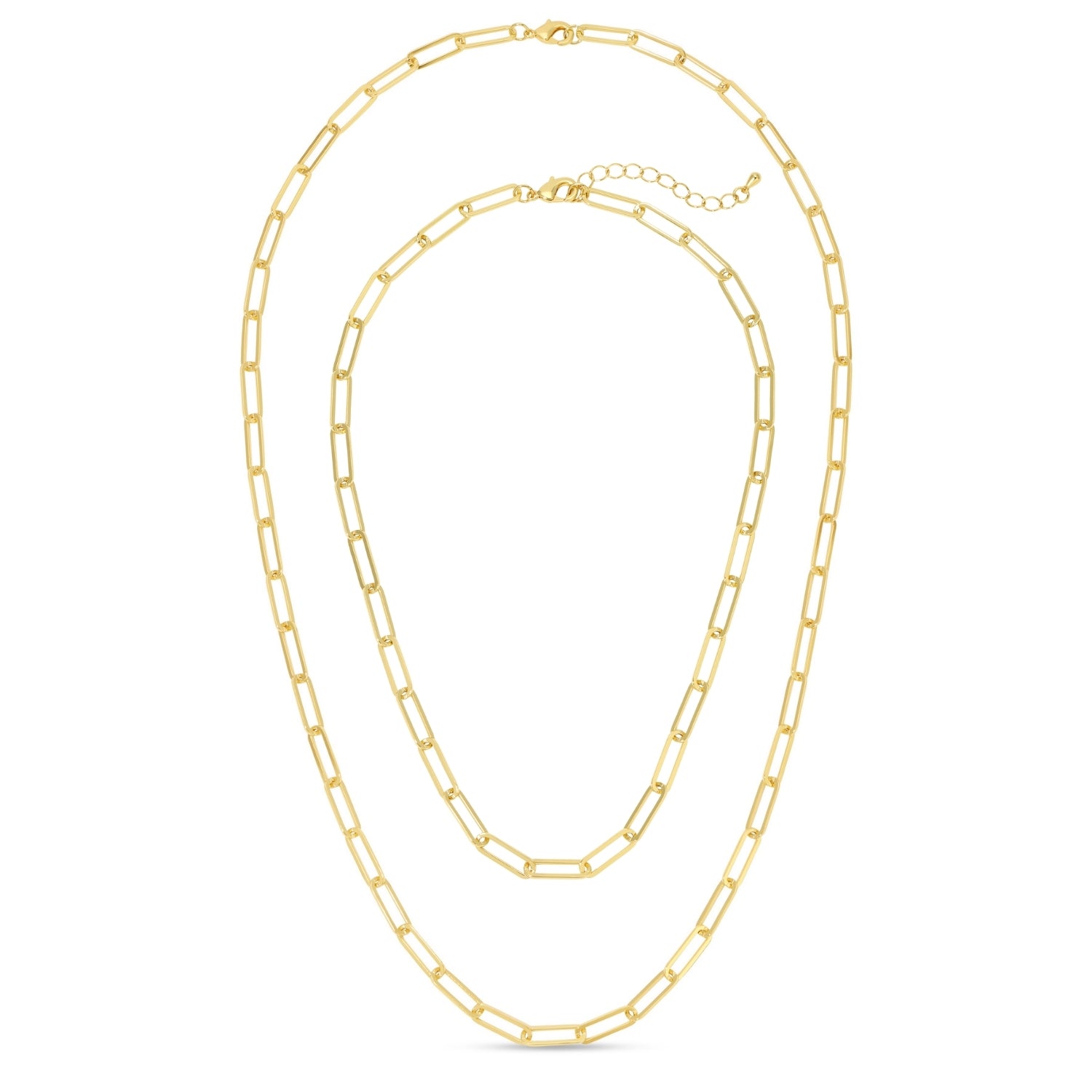 Paperclip Chain Necklace - Splendid Iris