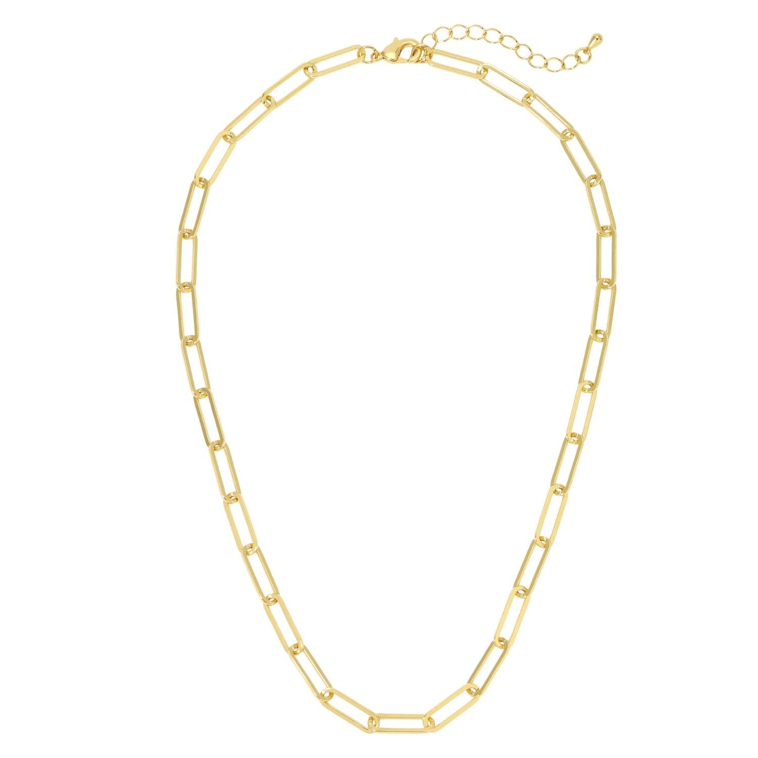 Paperclip Chain Necklace - Splendid Iris