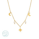 Look to the Sky Necklace, Water Resistant - Splendid Iris