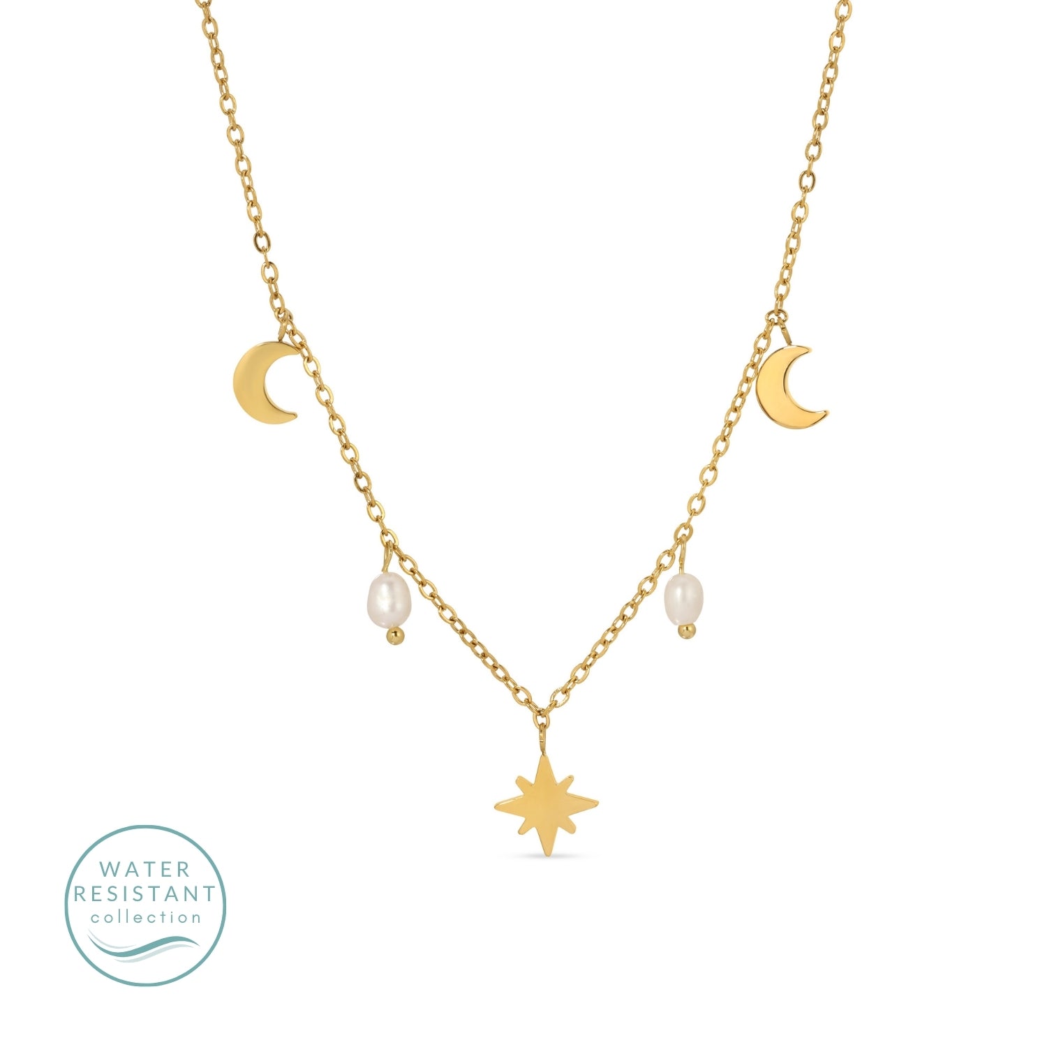 Look to the Sky Necklace, Water Resistant - Splendid Iris