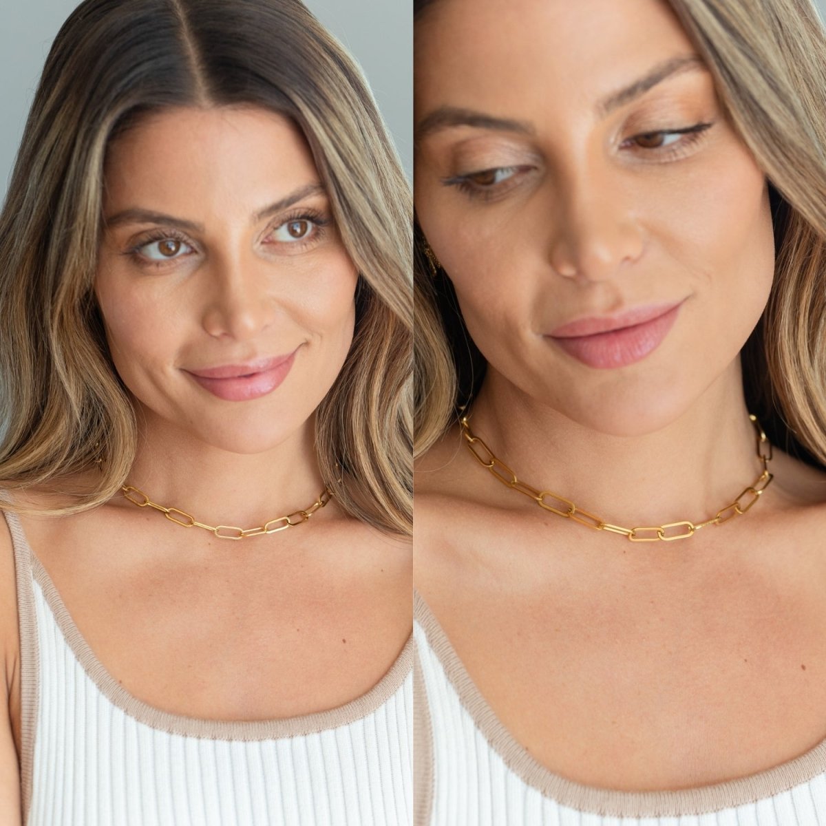 Gold-Plated Paperclip Necklaces | Unique Gifts Under $50 for Women