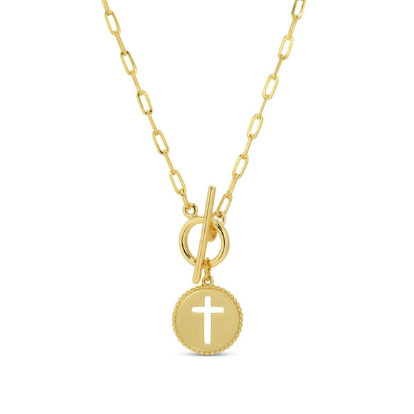18k Gold or Rhodium Plated | Cross Necklaces for Women – Splendid Iris