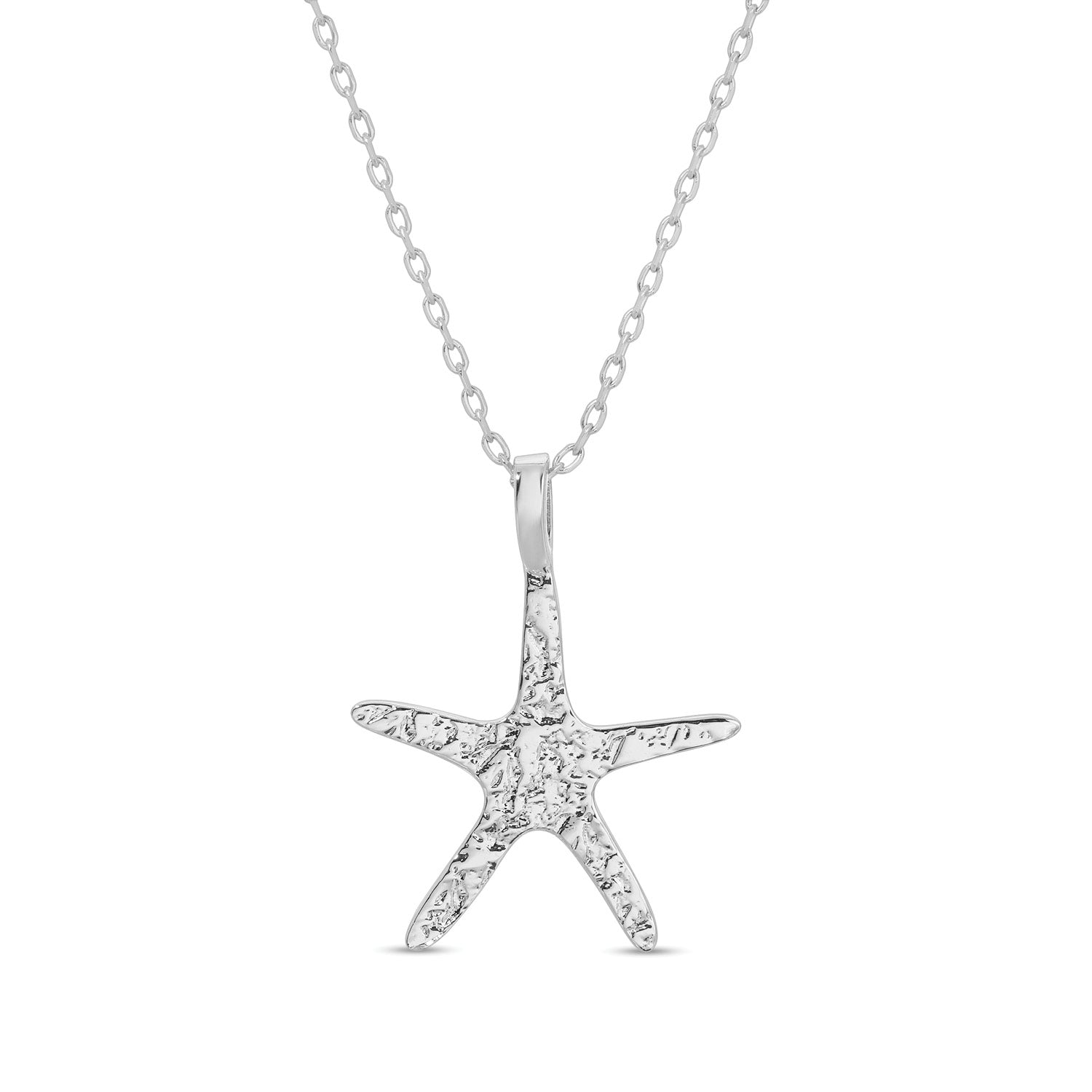 Gilded Starfish Pendant Necklace - Splendid Iris