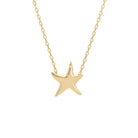 Petite Starfish Necklace - Splendid Iris